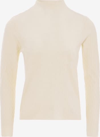 CARNEA - Jersey en beige: frente