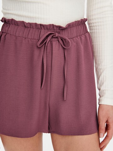 ONLY Normální Kalhoty 'Mette' – fialová