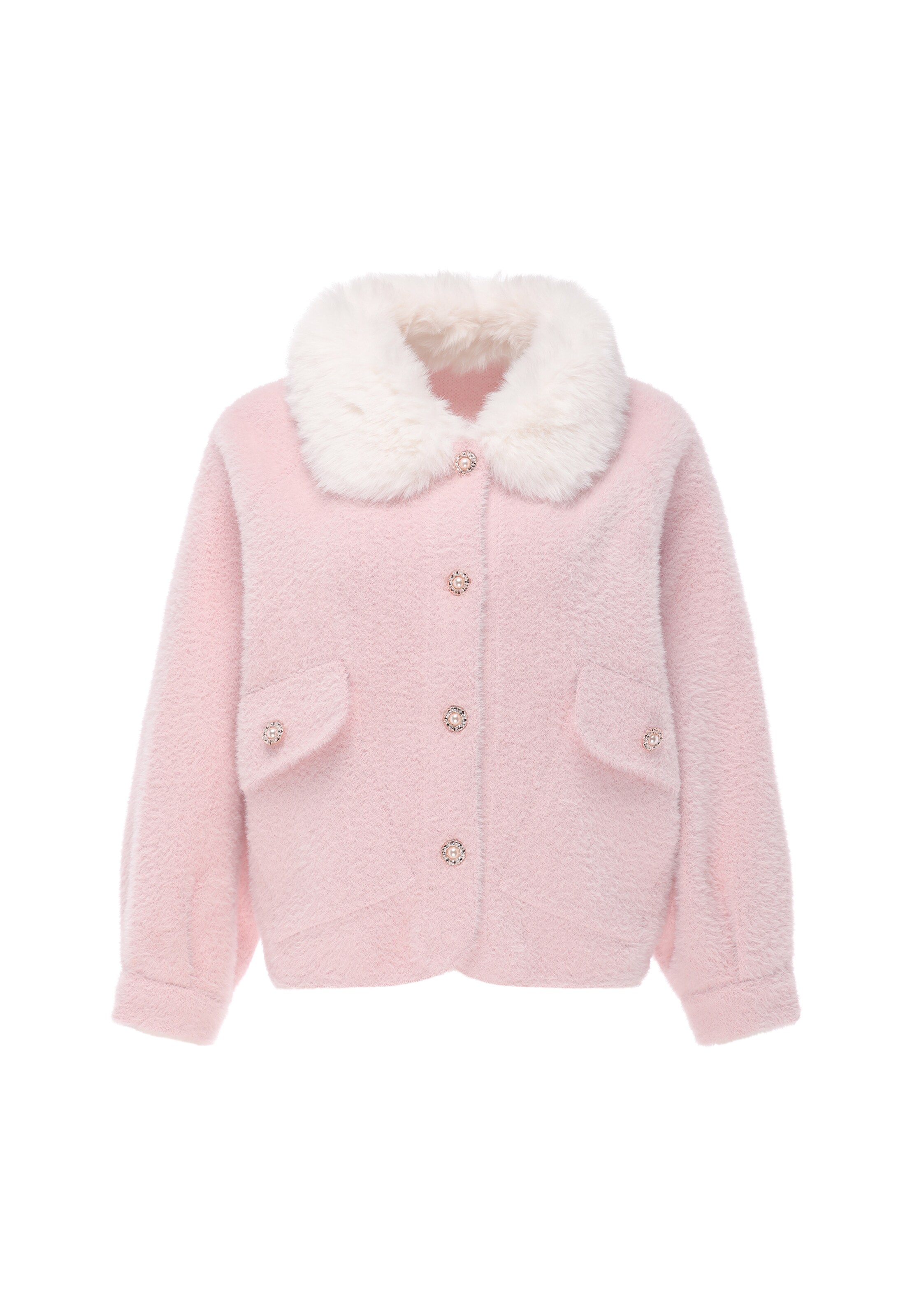 myMo ESSENTIALS - Cárdigan en rosa: frente