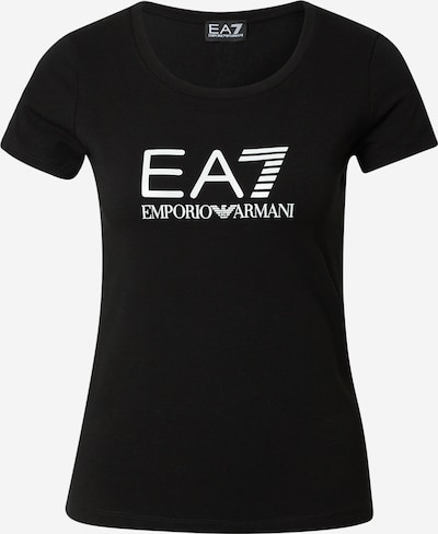 EA7 Emporio Armani T-Shirt in schwarz / weiß, Produktansicht