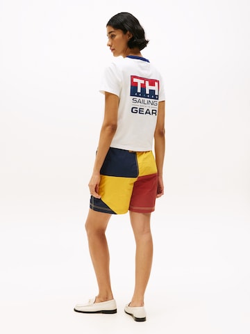 TOMMY HILFIGER Μπλουζάκι 'SAILING' σε λευκό
