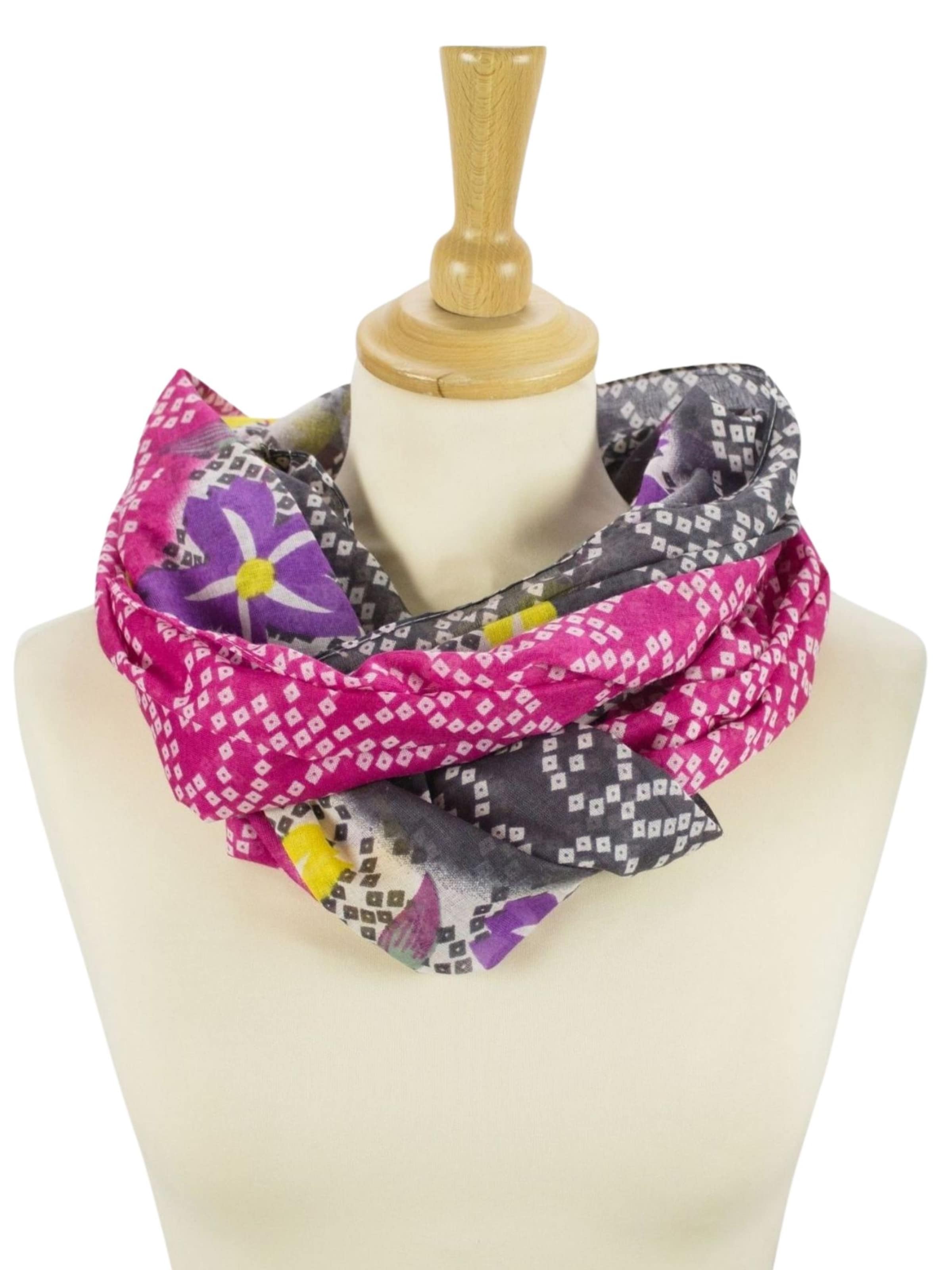 Sunsa Tube Scarf 'Sunsa' in Pink