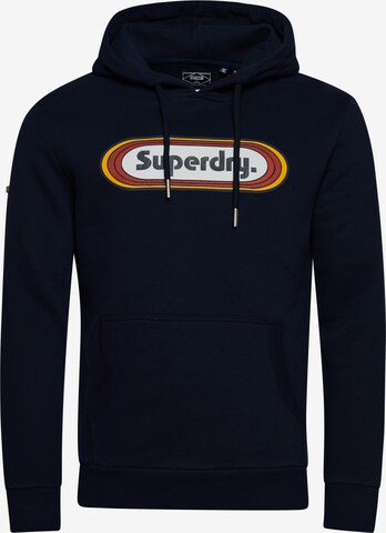 Sweat-shirt 'Vintage Trade' Superdry en bleu : devant