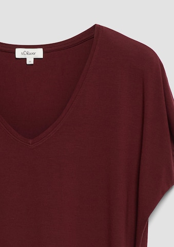 s.Oliver Shirt in Rood