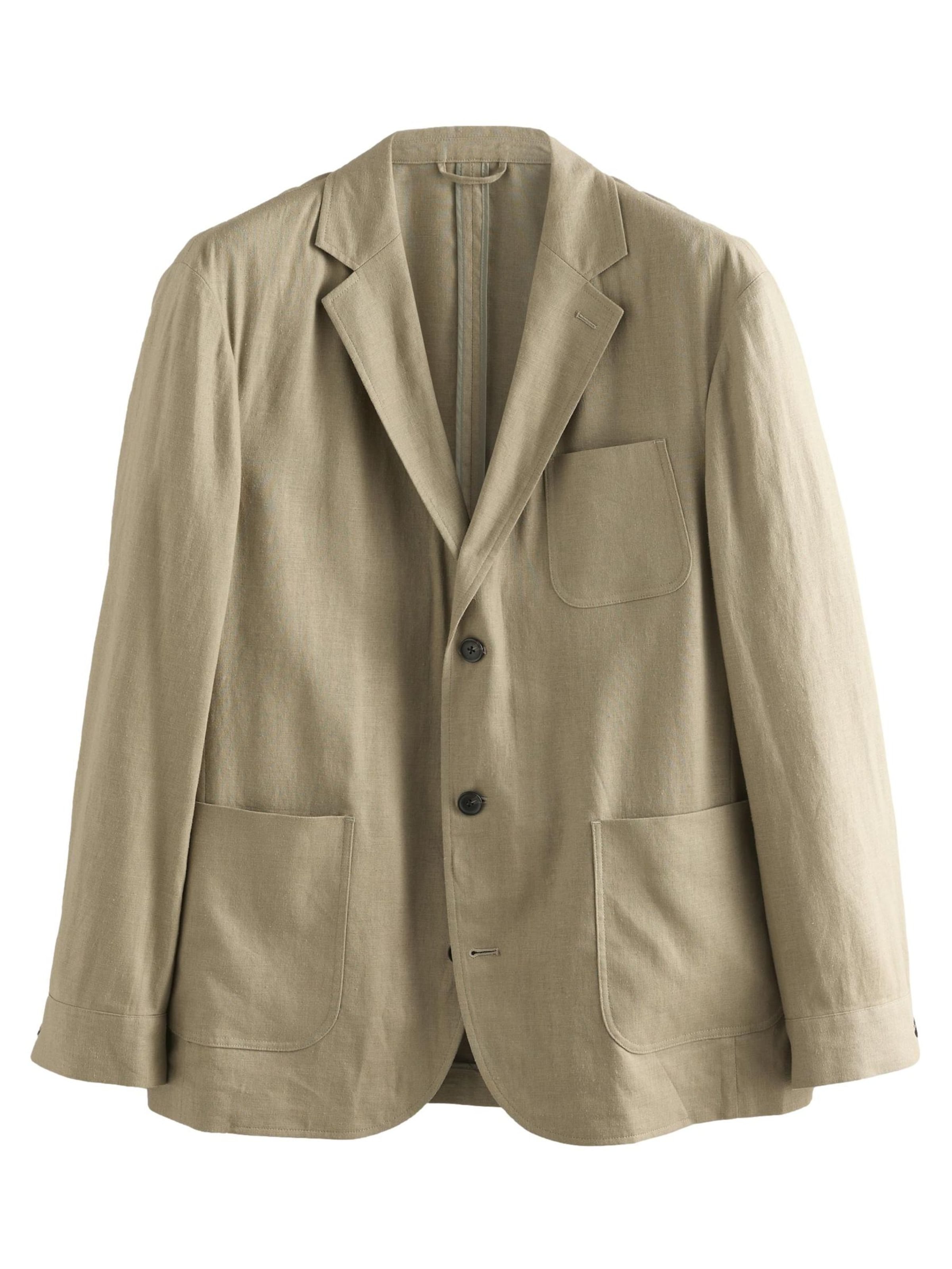 Comfort fit Giacca da completo di Next in verde: frontale