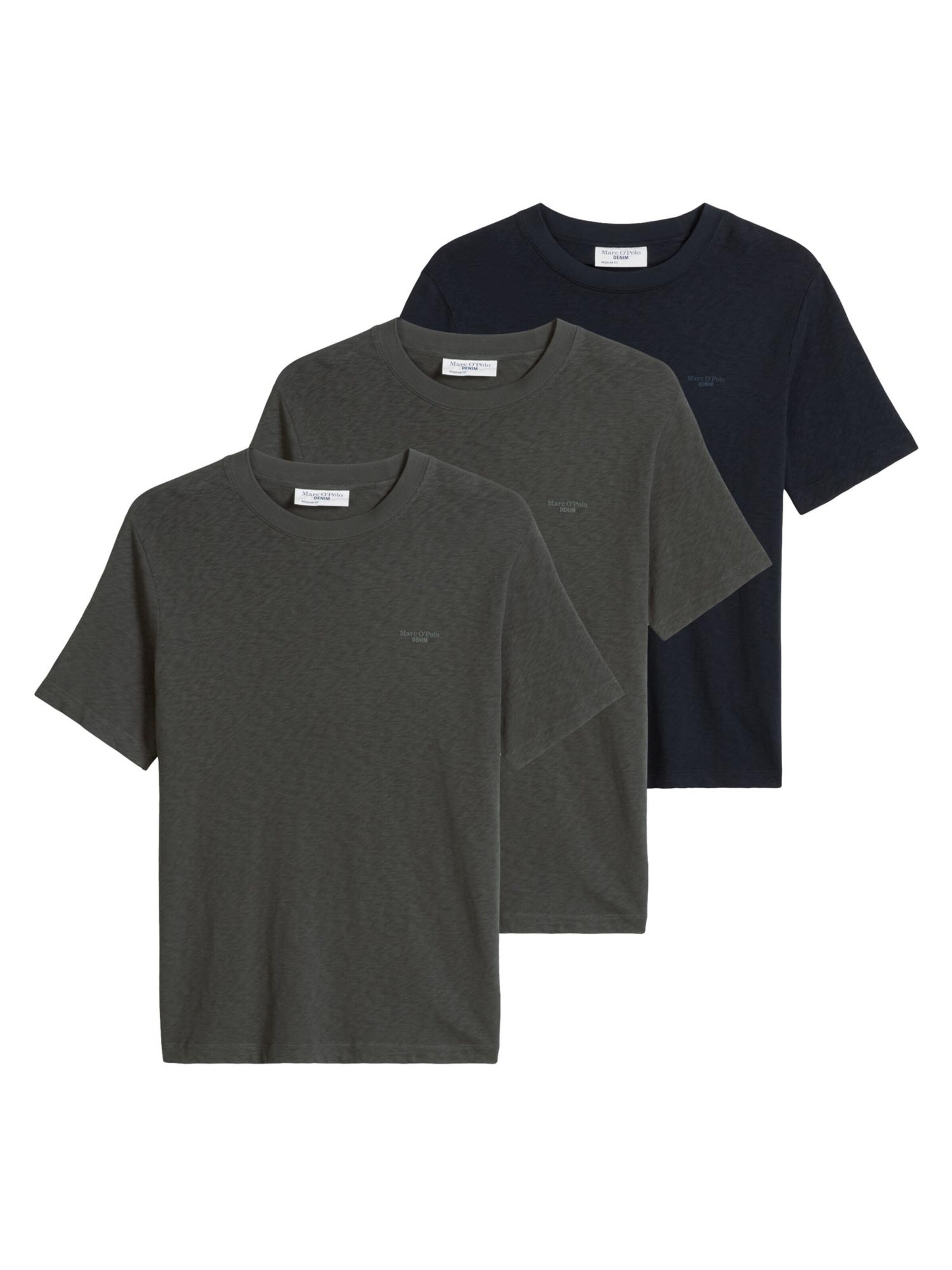Marc O'Polo DENIM Shirt 'Basic' in Blue: front