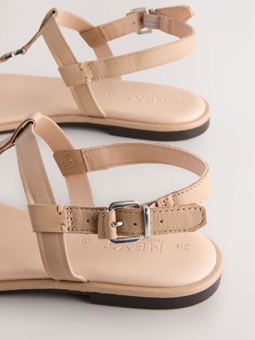 Tongs Next en beige