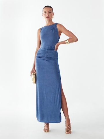 Abito da sera 'Drew' di BWLDR in blu: frontale