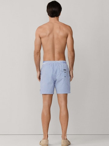 Pantaloncini da bagno 'SEERSUCKER' di Hackett London in blu