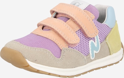 NATURINO Tenisice 'SAMMY 3 VL' u pijesak / svijetloplava / ljubičasta / breskva, Pregled proizvoda