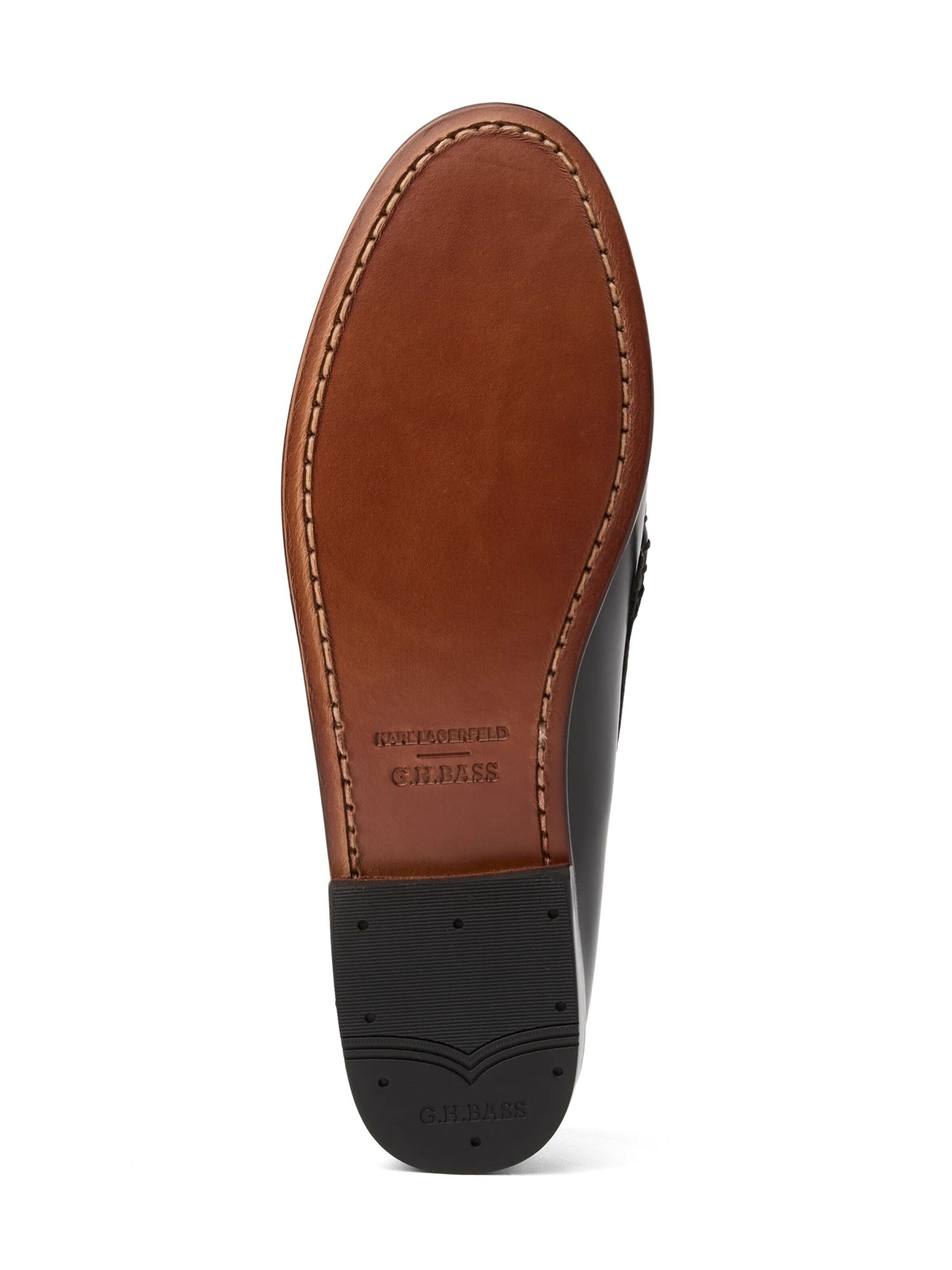Slipper ' Kl x Bass Penny ' di Karl Lagerfeld in nero