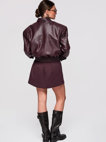 Ombre Between-season jacket in Red