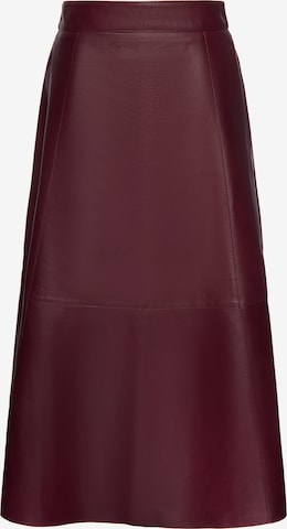 faina Rok 'De Luxe' in Rood: voorkant