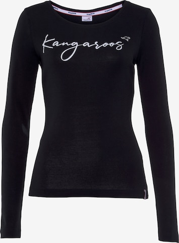 KangaROOS Shirt in Black: front