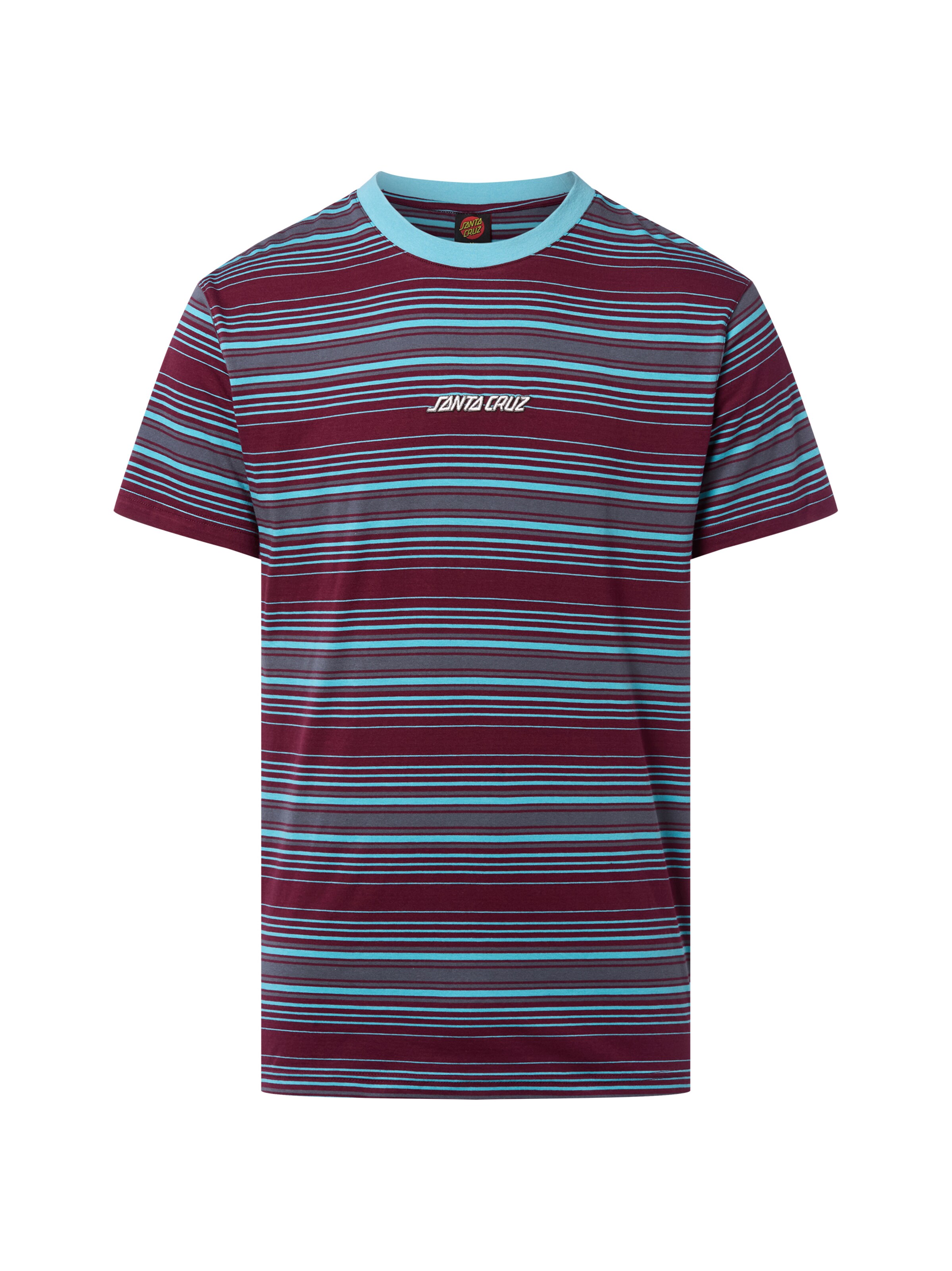 Santa Cruz T-Shirt in Rot: Vorderseite