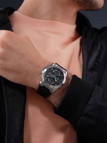 POLICE Analog watch 'Sonic' in Silver: front