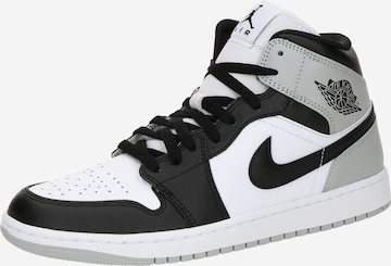 Baskets hautes 'AIR JORDAN 1' Jordan en blanc : devant