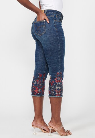 KOROSHI Skinny Jeans in Blau