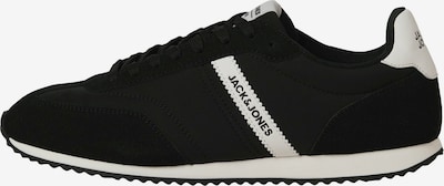 JACK & JONES Sapatilhas baixas 'JFWBURTON' em preto / branco, Vista do artigo