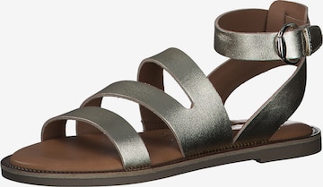 TAMARIS Sandalen met riem in Zilver: voorkant