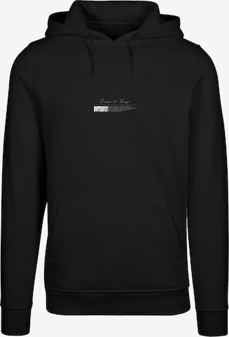 Mister Tee Collegepaita 'Become the Change 2.0' värissä musta: etupuoli