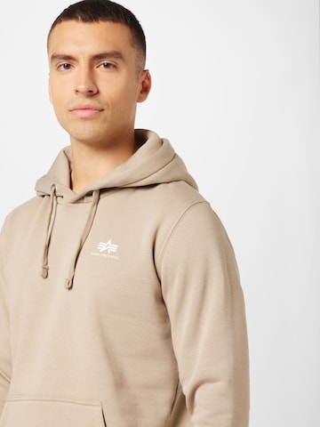 ALPHA INDUSTRIES Regular fit Sweatshirt in Beige