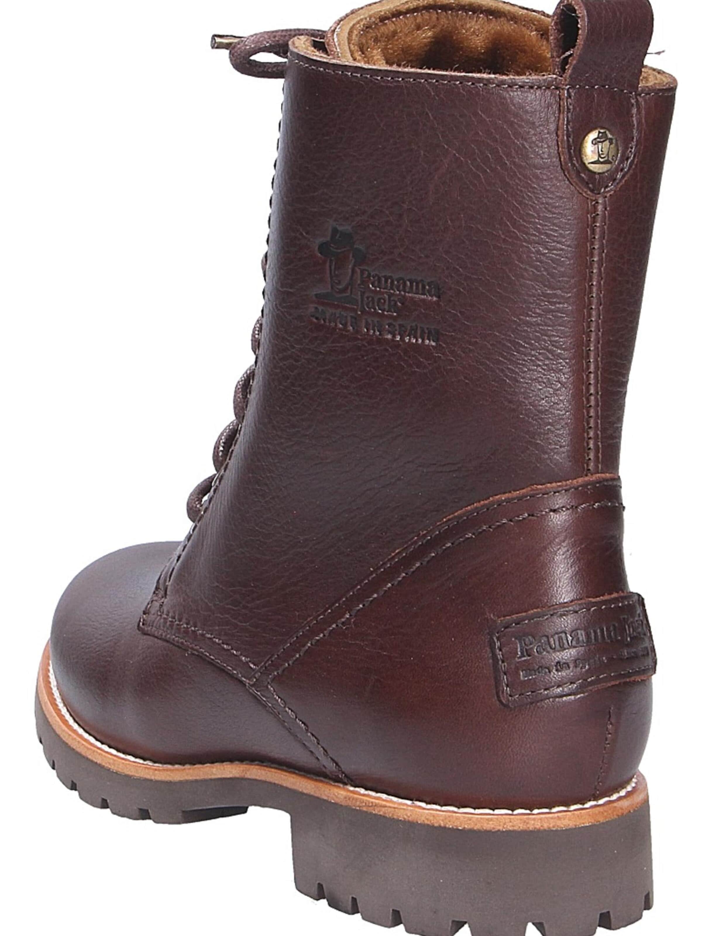 PANAMA JACK Lace-Up Boots 'FARA' in Brown