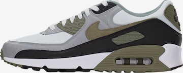 Baskets basses 'AIR MAX 90' Nike Sportswear en blanc : devant