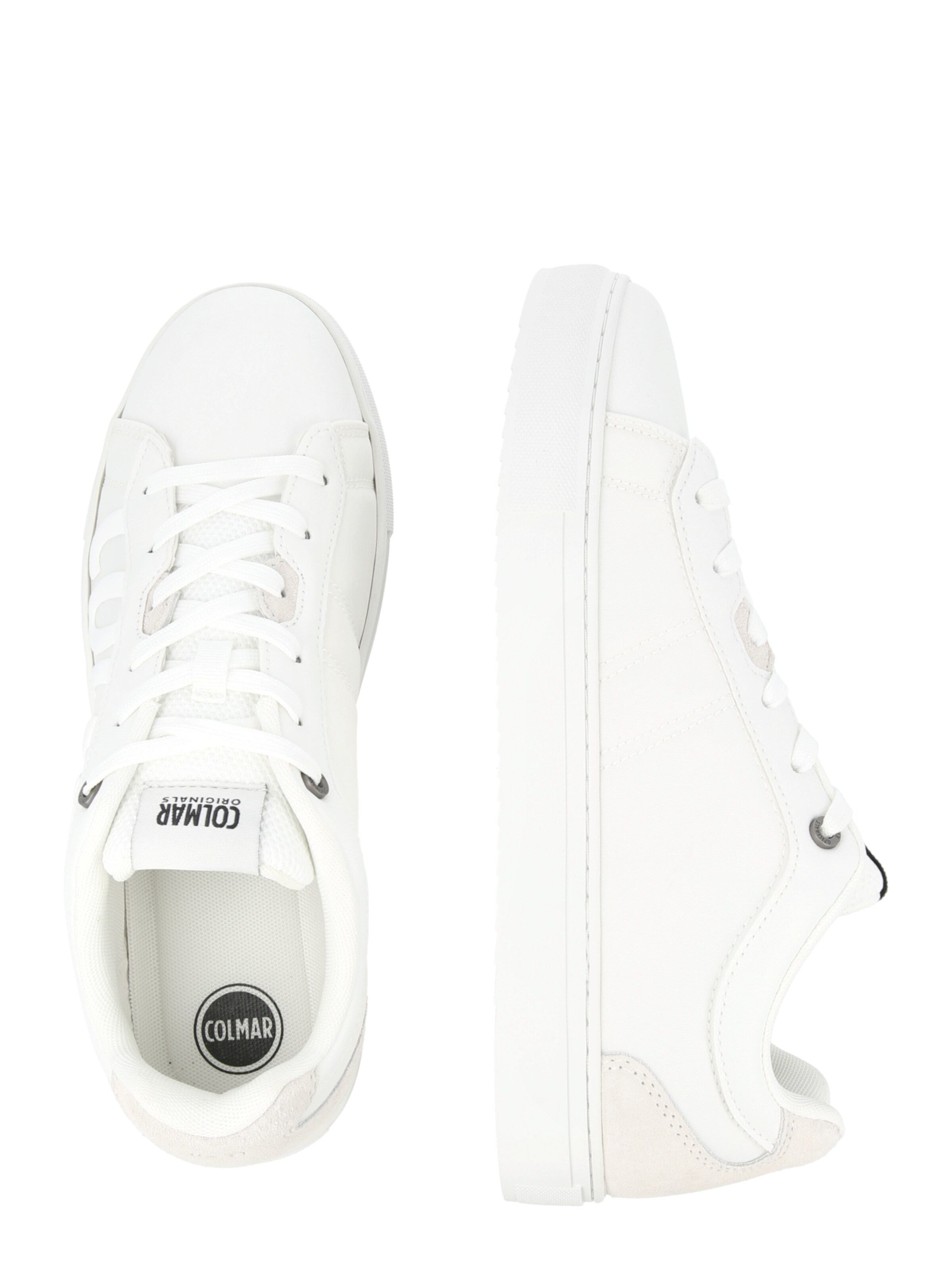 Baskets basses Colmar en blanc