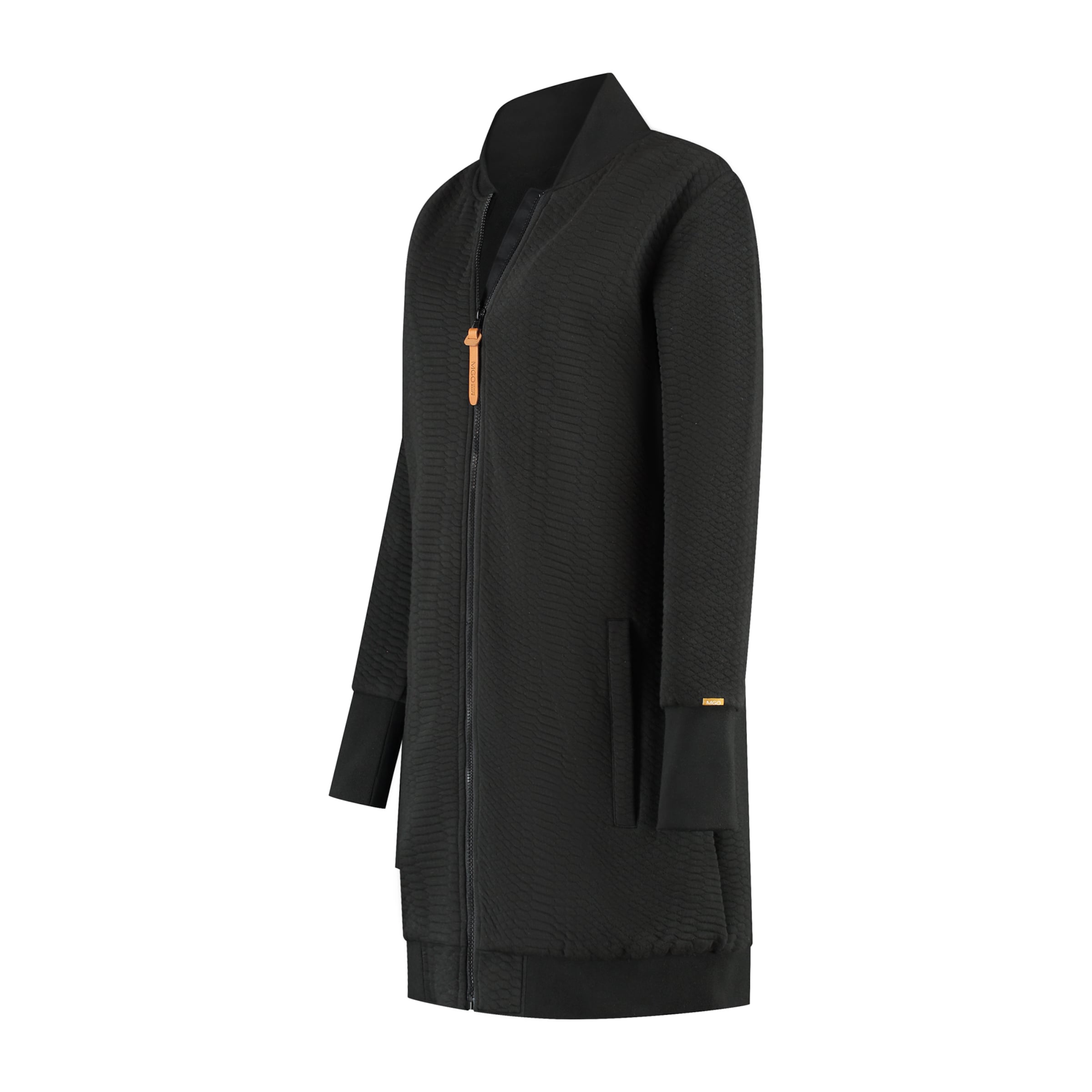 MGO Sweatvest 'Rosan' in Zwart