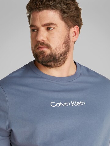 T-Shirt 'HERO' Calvin Klein Big & Tall en gris
