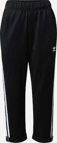 ADIDAS ORIGINALS - Tapered Calças em preto: frente