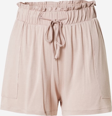 PIECES Regular Shorts 'NEORA' in Beige: predná strana