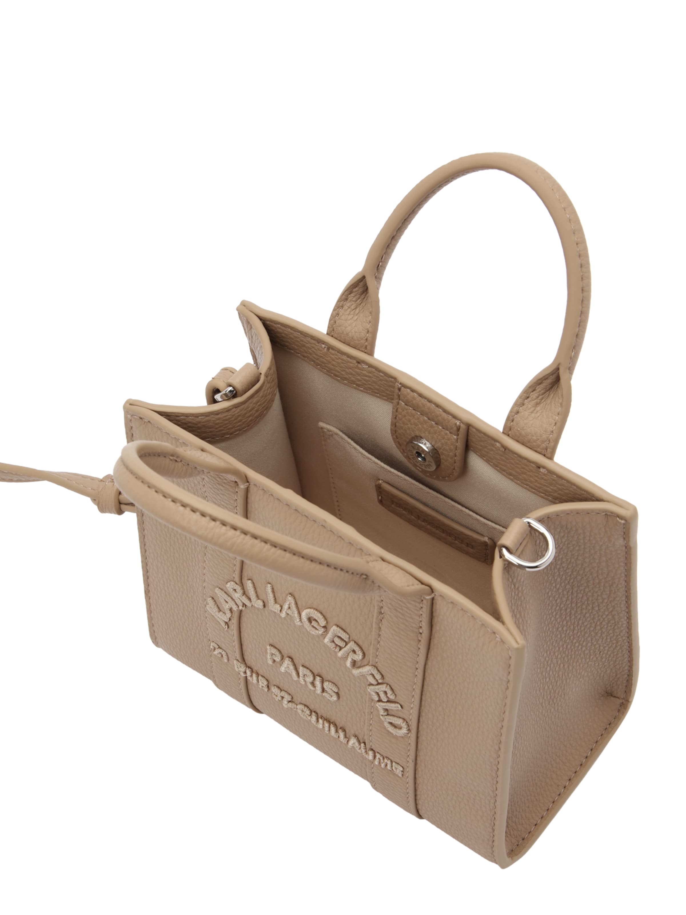 Karl Lagerfeld Τσάντα χειρός σε καφέ