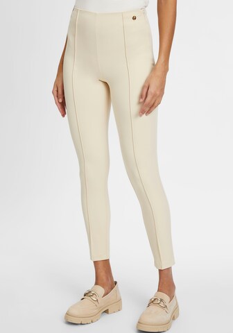 TAMARIS Skinny Leggings in Beige: front