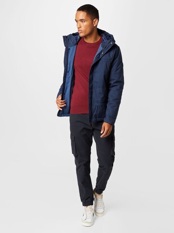 Ragwear Between-Season Jacket 'TODEN' in Blue