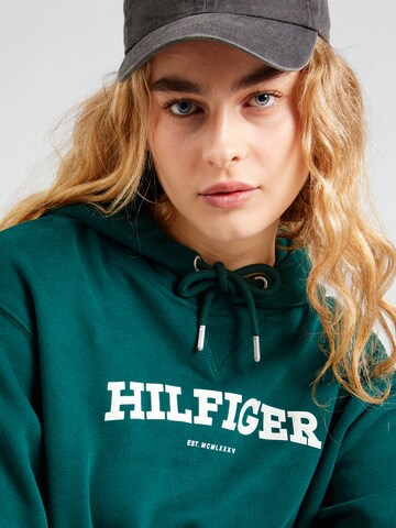 Felpa di TOMMY HILFIGER in verde