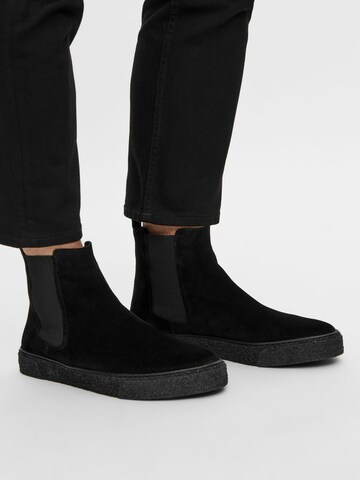 Chelsea Boots 'Chad' Bianco en noir