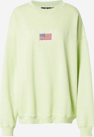 Daisy Street Sweatshirt in Blue / Light green / Red / White, Item view