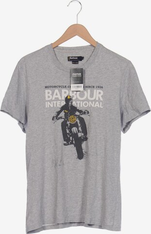 Barbour Shirt in M in Grey: front