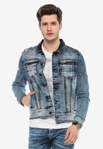 Veste mi-saison 'CAIN' CIPO & BAXX en bleu
