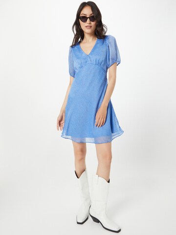 Neo Noir Dress 'Nobu' in Blue