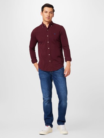 Polo Ralph Lauren Regular Fit Hemd in Rot