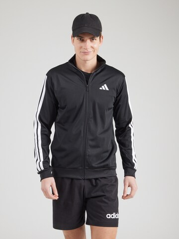 ADIDAS SPORTSWEAR Μπουφάν άσκησης σε μαύρο: μπροστά