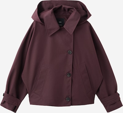 MANGO Välikausitakki 'Bat' värissä tummanpunainen, Tuotenäkymä