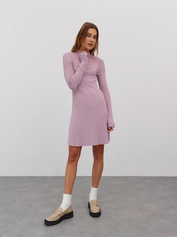 EDITED Knitted dress 'Karoline' in Pink