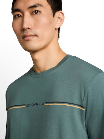 TOM TAILOR T-Shirt in Grün