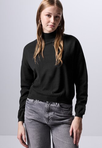 Street One Studio Sweater in Black: front