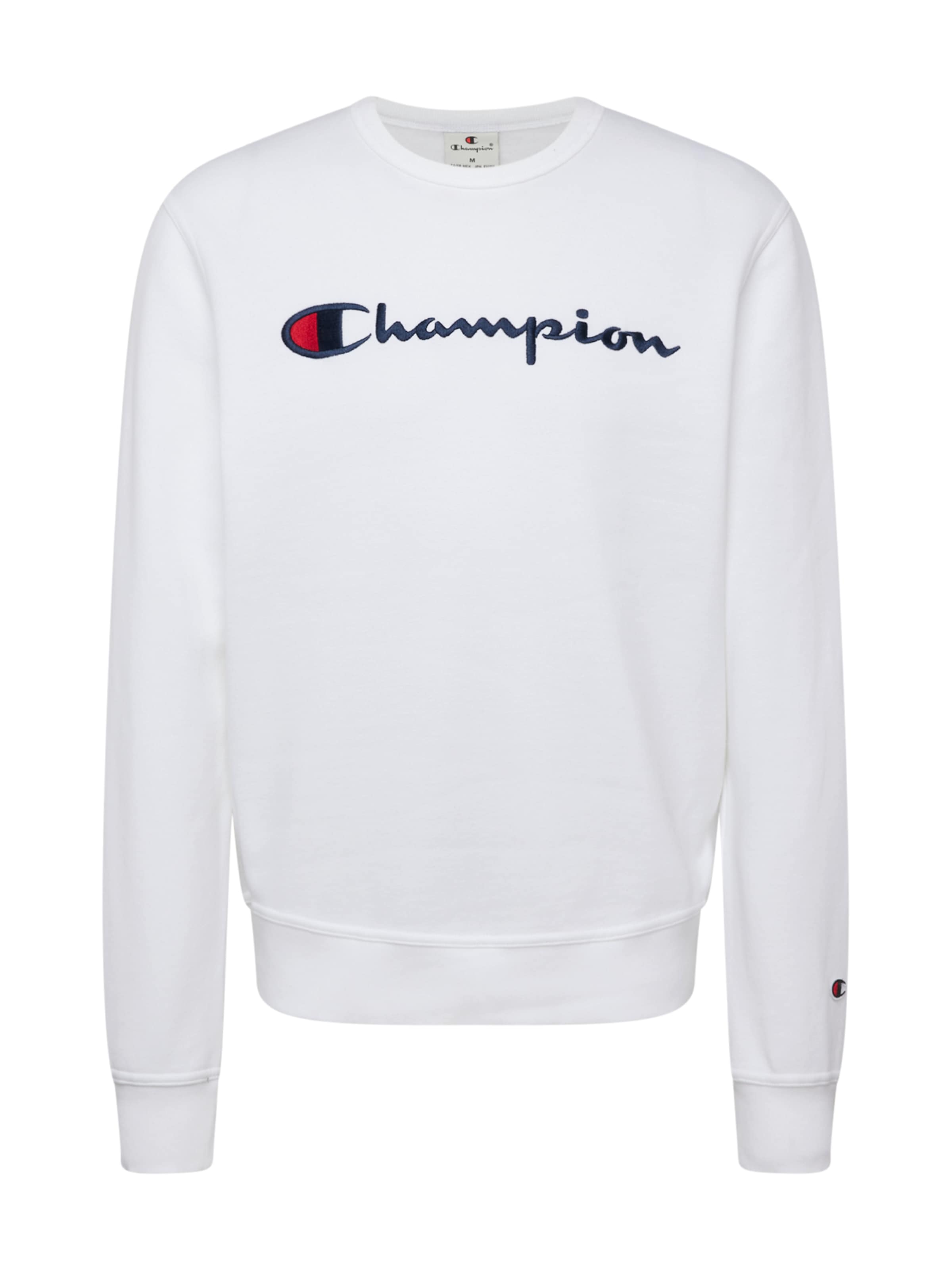 Champion Authentic Athletic Apparel Mikina - Biela: predná strana
