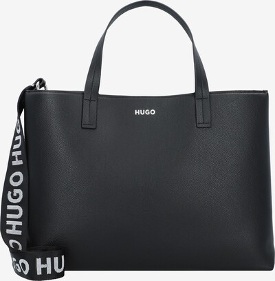 HUGO "Shopper" tipa soma 'Bel ', krāsa - antracīta / balts, Preces skats